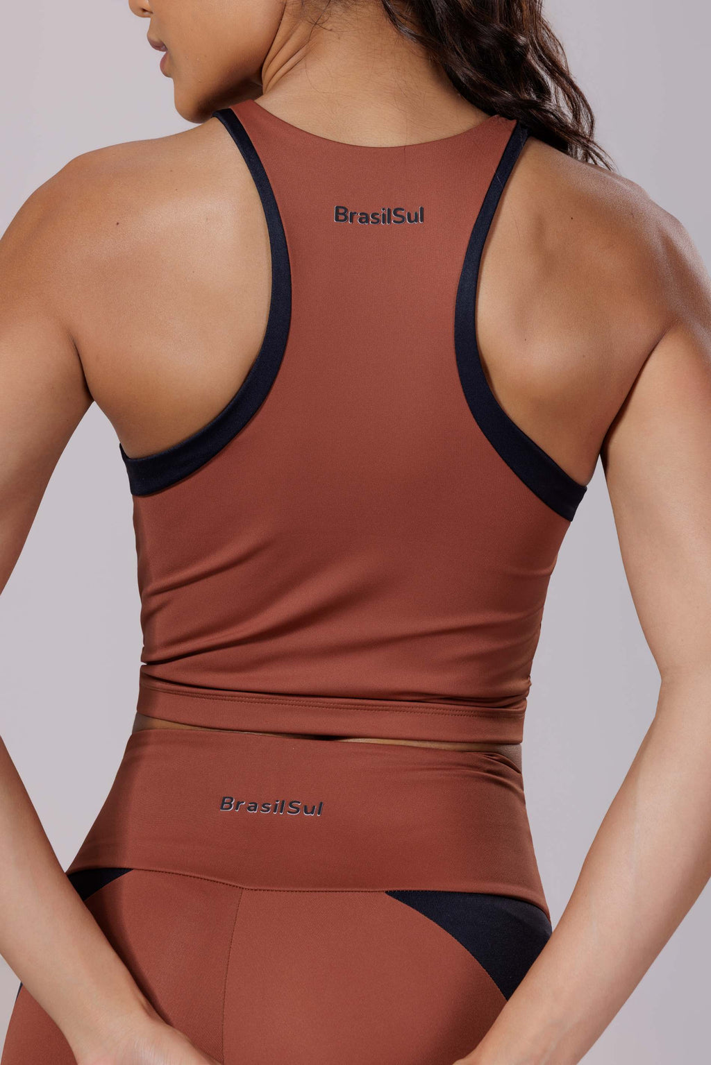 Crop Top Burn Bicolor