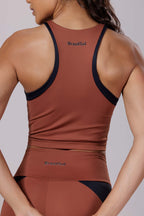Crop Top Burn Bicolor