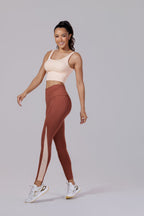 Legging Pretina Media Bicolor Aerobic/ Aerodry Burn
