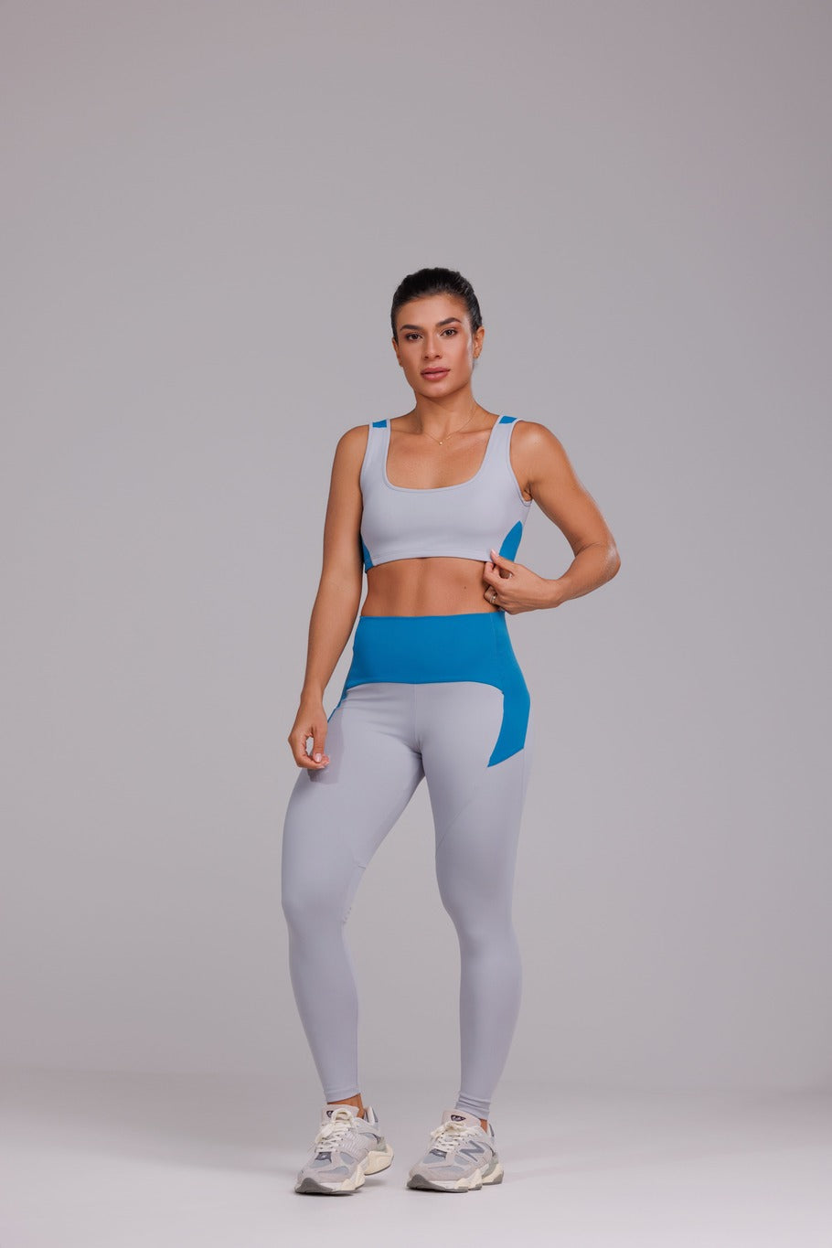 Legging Recortes Bicolor