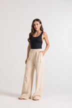 Pantalón Wide Leg Sport Fleece